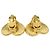 Orecchini a clip a cuore CHANEL COCO Mark placcati in oro dorato - vista 6