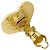 Orecchini a clip a cuore CHANEL COCO Mark placcati in oro dorato - vista 8