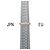 Tiffany & Co Milgrain Ring PT950 K18 750YG US5 EU49 - Ansicht 6