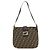 Borsa a tracolla FENDI Zucca Canvas Leather Brown Black 26727