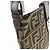 Borsa a tracolla FENDI Zucca Canvas Leather Brown Black 26727 - vista 15