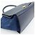 Céline CELINE Borsa 2Way in pelle e camoscio Borsa a mano Borsa a tracolla Navy - vista 11