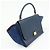 Céline CELINE Borsa 2Way in pelle e camoscio Borsa a mano Borsa a tracolla Navy - vista 4