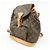 Zaino Louis Vuitton Monogram Montsouris MM Brown M51136 - vista 3