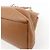 Borsa a spalla in pelle con catena GUCCI SOHO Interlocking G Marrone 308982 - vista 12