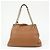 Borsa a spalla in pelle con catena GUCCI SOHO Interlocking G Marrone 308982 - vista 2