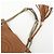 Borsa a spalla in pelle con catena GUCCI SOHO Interlocking G Marrone 308982 - vista 6