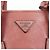 PRADA Triangle Logo Leder 2Way Tasche Handtasche Schultertasche Rosa - Ansicht 20