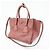 PRADA Triangle Logo Leder 2Way Tasche Handtasche Schultertasche Rosa - Ansicht 3