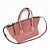PRADA Triangle Logo Leder 2Way Tasche Handtasche Schultertasche Rosa - Ansicht 4