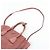PRADA Triangle Logo Leder 2Way Tasche Handtasche Schultertasche Rosa - Ansicht 7