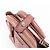 PRADA Triangle Logo Leder 2Way Tasche Handtasche Schultertasche Rosa - Ansicht 8