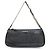GUCCI Sherry Leather Denim Accessory Pouch Hand Bag Black 92820