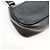 GUCCI Sherry Leather Denim Accessory Pouch Hand Bag Black 92820 - vista 11