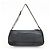 GUCCI Sherry Leather Denim Accessory Pouch Hand Bag Black 92820 - vista 2