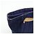 Hermès HERMES Amedaba Cabas de Poche Cotton Canvas Leather Tote Bag Navy - Ansicht 15