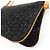Céline Borsa a tracolla e borsa a mano CELINE C Macadam in pelle scamosciata Nero e Marrone - vista 13