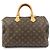 Louis Vuitton Monogram Speedy 35 Boston Bag Hand Bag Brown M41524