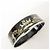 Hermès Bracciale HERMES Email GM Plated Horse Bangle Nero Argento - vista 6