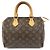 Louis Vuitton Monogram Speedy 25 Boston Bag Hand Bag Brown M41528
