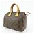 Louis Vuitton Monogram Speedy 25 Boston Bag Hand Bag Brown M41528 - vista 3