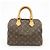 Louis Vuitton Monogram Speedy 25 Boston Bag Hand Bag Brown M41528 - vista 2