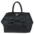 Borsa tote a mano PRADA in nylon e pelle con nastro Nero BN1601