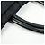 Borsa tote a mano PRADA in nylon e pelle con nastro Nero BN1601 - vista 9