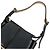 Borsa a mano in pelle TOD'S T Timeless SACCA LUNA MICRO Nera - vista 4