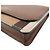 Borsa a tracolla con catena BURBERRY Nova Plaid in pelle e tela Brown Beige - vista 6
