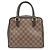 Borsa a mano Louis Vuitton Damier Ebene Canvas Leather Brera N51150