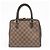 Borsa a mano Louis Vuitton Damier Ebene Canvas Leather Brera N51150 - vista 2