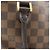 Borsa a mano Louis Vuitton Damier Ebene Canvas Leather Brera N51150 - vista 9