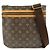 Louis Vuitton Monogram Pochette Bosphore Shoulder Bag Brown M40044