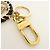 Louis Vuitton Porte Cles Very LV Circle Bag Charm Key Ring Black M63082 - vista 12