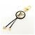 Louis Vuitton Porte Cles Very LV Circle Bag Charm Key Ring Black M63082 - vista 3