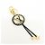 Louis Vuitton Porte Cles Very LV Circle Bag Charm Key Ring Black M63082 - vista 4