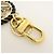 Louis Vuitton Porte Cles Very LV Circle Bag Charm Key Ring Black M63082 - vista 7