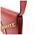 Autre Marque SAINT LAURENT PARIS Borsa a tracolla e a spalla Y-Line in pelle borchiata Rossa - vista 13