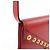 Autre Marque SAINT LAURENT PARIS Borsa a tracolla e a spalla Y-Line in pelle borchiata Rossa - vista 14