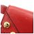 Autre Marque SAINT LAURENT PARIS Borsa a tracolla e a spalla Y-Line in pelle borchiata Rossa - vista 15