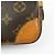 Borsa a pochette Louis Vuitton Monogram Marly Dragonne PM Brown M51827 - vista 16