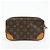 Borsa a pochette Louis Vuitton Monogram Marly Dragonne PM Brown M51827 - vista 2