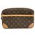 Louis Vuitton Monogram Compiegne 28 Pouch Clutch Bag Brown M51845