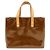 Louis Vuitton Monogram Vernis Reade PM Hand Bag Tote Bag Bronze M91146