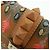 Borsa a tracolla in pelle con catena e ricami VALENTINO Glam Lock Marrone - vista 17