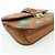 Borsa a tracolla in pelle con catena e ricami VALENTINO Glam Lock Marrone - vista 9
