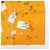 Hermès HERMES Carre 45 Set aus 2 Seidentüchern 100% Hellrosa Orange - Ansicht 14