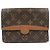 Louis Vuitton Monogram Pochette Arche Canvas Waist Bag Brown M51975