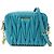 MIU MIU Borsa 2Way in pelle Matelassé Borsa a mano e a tracolla Blue RT0543